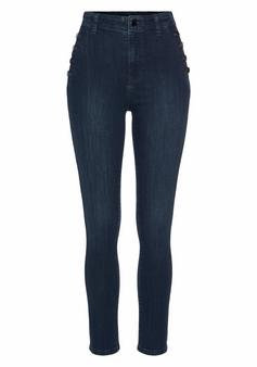 Vivance Jeggings Hose Damen darkblue-washed