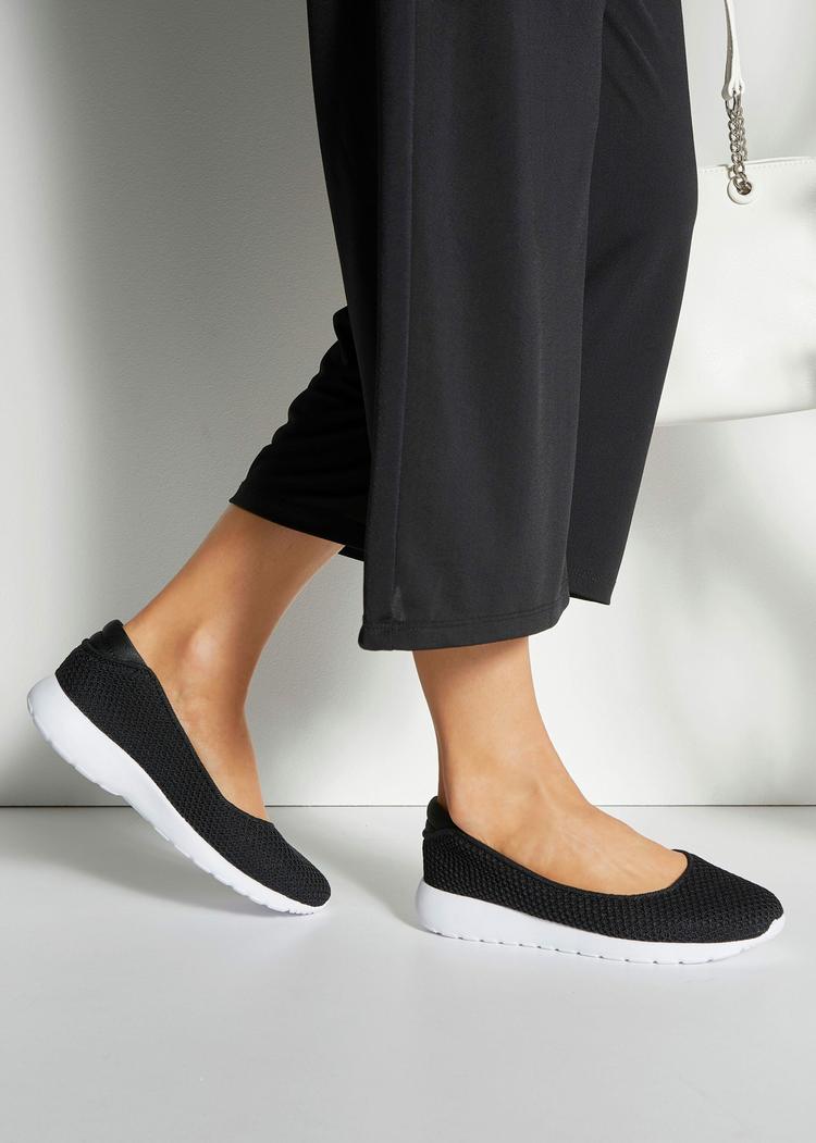 Lascana Lascana Ballerina Barefoot Schuhe Damen - schwarz - 2 | SportScheck