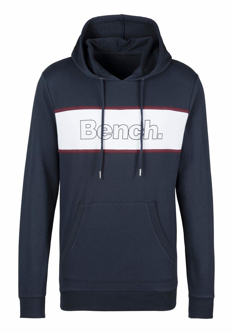 Bench Bench Hoodie Hoodie Herren - navy-wei&szlig; - 0 | SportScheck
