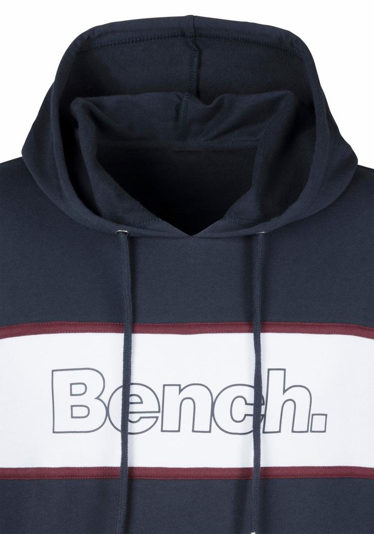 Bench Bench Hoodie Hoodie Herren - navy-wei&szlig; - 0 | SportScheck