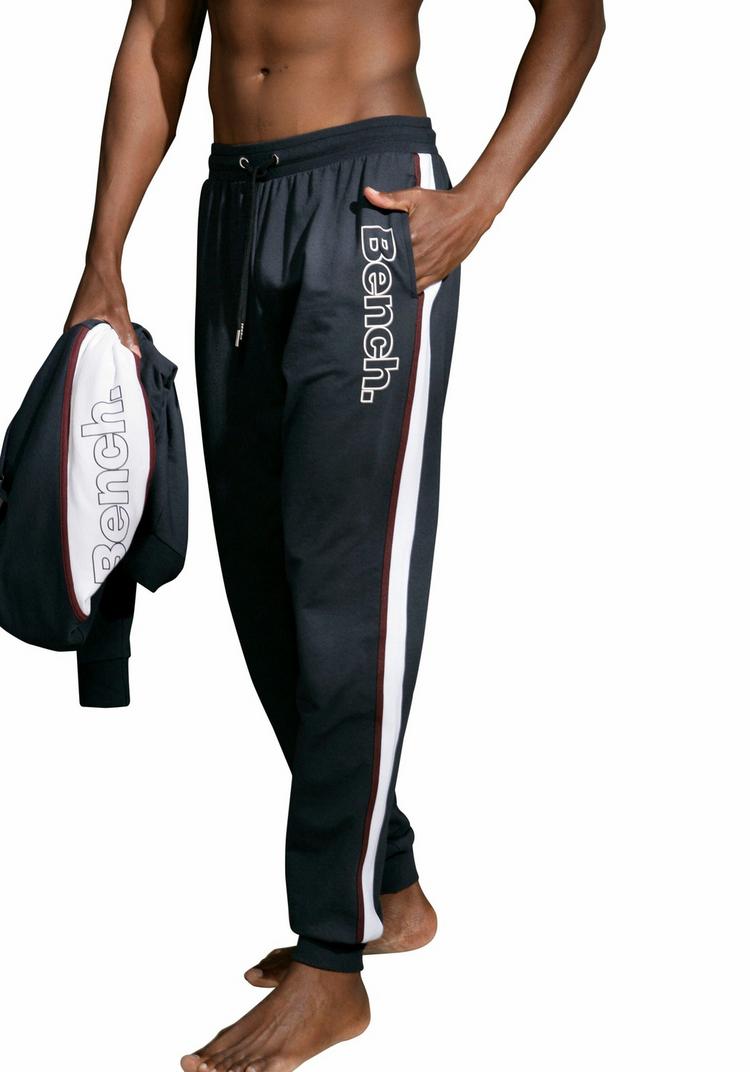 Bench Bench Sweathose Sweathose Herren - navy-wei&szlig; - 3 | SportScheck