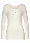 Vivance Langarmshirt Langarmshirt Damen - creme