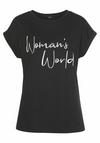 Lascana T-Shirt T-Shirt Damen - schwarz