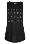 VENICE BEACH Tanktop Tanktop Damen - schwarz