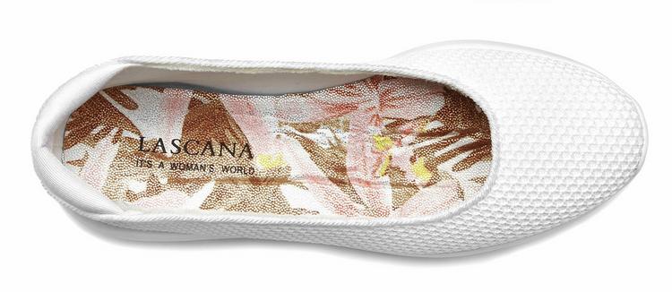 Lascana Lascana Ballerina Barefoot Schuhe Damen - wei&szlig; - 1 | SportScheck