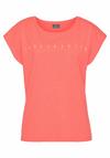 VENICE BEACH Kurzarmshirt T-Shirt Damen - koralle