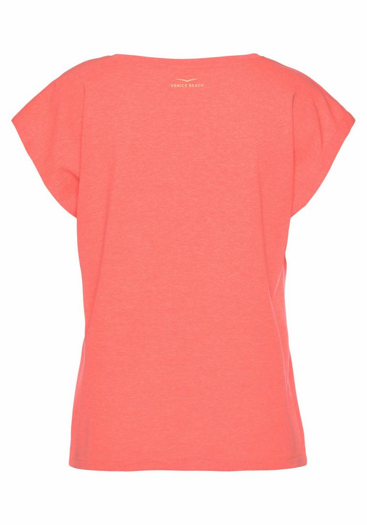 VENICE BEACH VENICE BEACH Kurzarmshirt T-Shirt Damen - koralle - 0 | SportScheck
