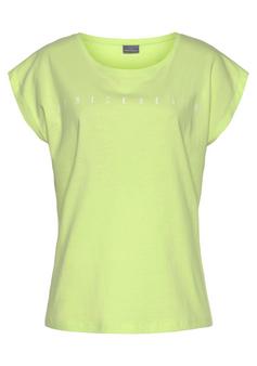 VENICE BEACH Kurzarmshirt T-Shirt Damen limone