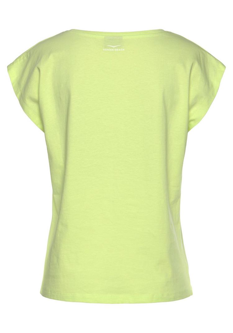 VENICE BEACH VENICE BEACH Kurzarmshirt T-Shirt Damen - limone - 0 | SportScheck