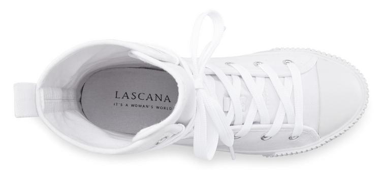 Lascana Lascana Stiefelette Boots Damen - wei&szlig; - 0 | SportScheck