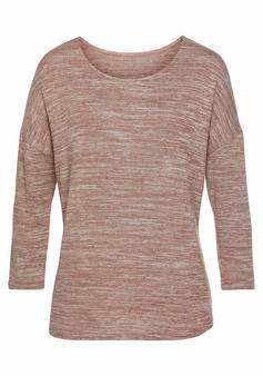 Vivance 3/4-Arm-Shirt Longshirt Damen mauve