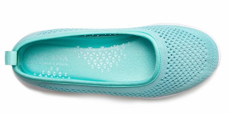 Lascana Lascana Ballerina Barefoot Schuhe Damen - mint - 0 | SportScheck