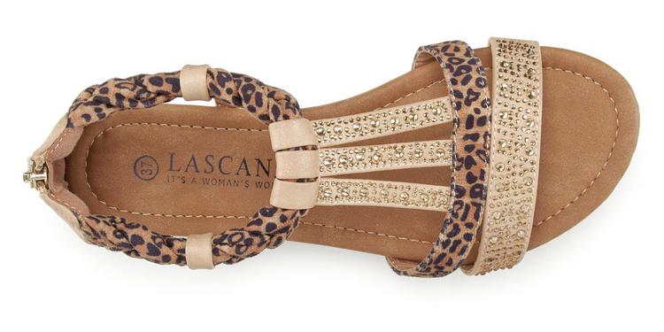 Lascana Lascana Sandale Sandalen Damen - beige - braun - 1 | SportScheck