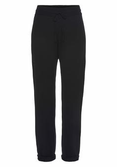 Lascana Schlupfhose Stoffhose Damen schwarz