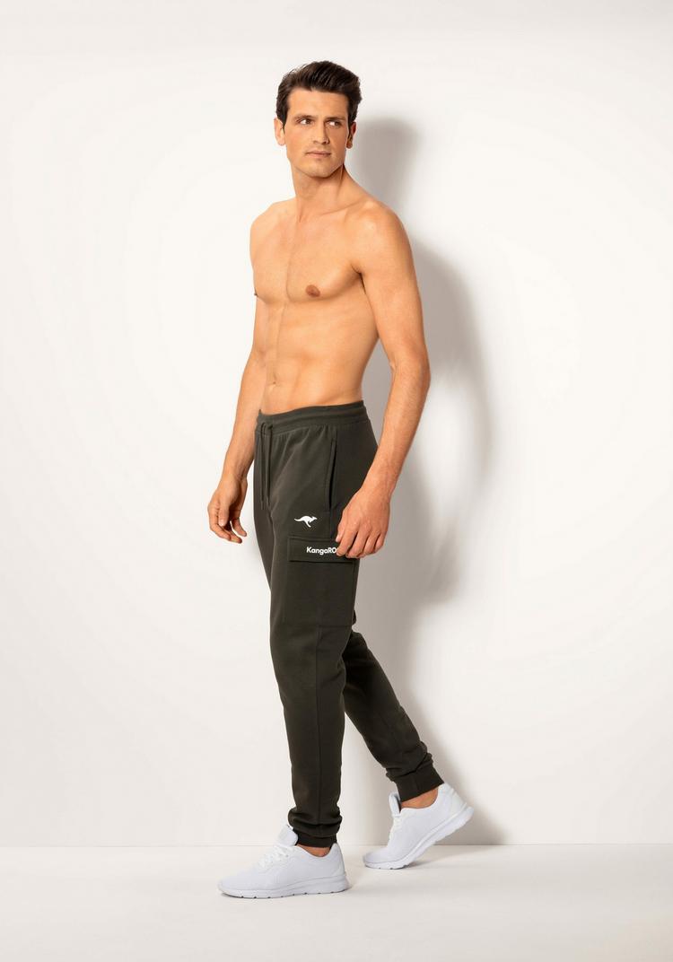 KangaROOS KangaROOS Sweathose Sweathose Herren - khaki - 8 | SportScheck