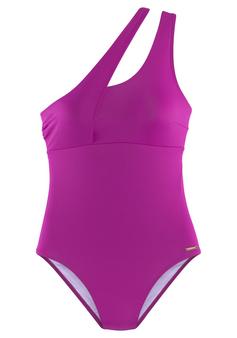 BRUNO BANANI Badeanzug Badeanzug Damen beere