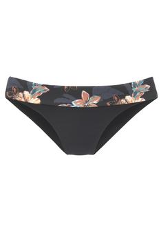 VENICE BEACH Bikini-Hose Bikini Hose Damen schwarz-bedruckt