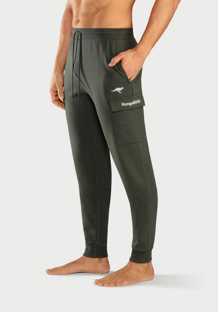 KangaROOS KangaROOS Sweathose Sweathose Herren - khaki - 4 | SportScheck