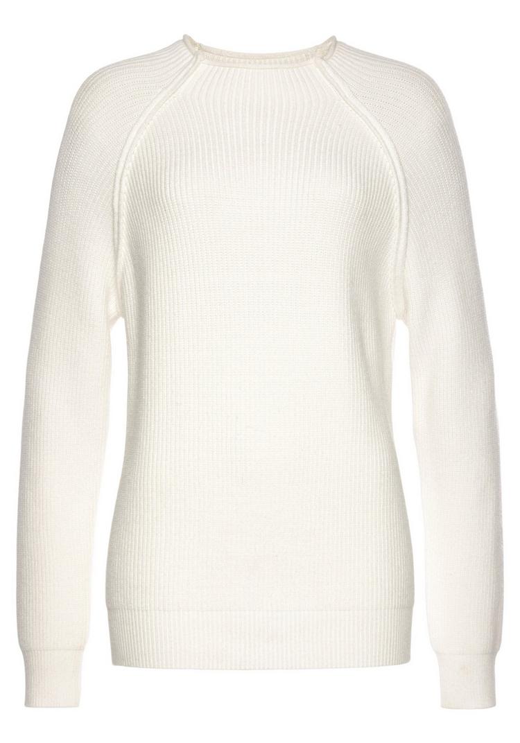 Lascana Lascana Stehkragenpullover Rollkragenpullover Damen - wollwei&szlig; - 0 | SportScheck