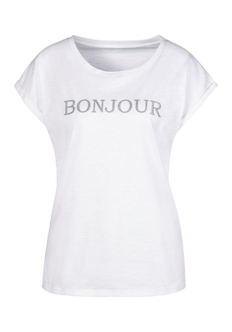 Vivance Vivance T-Shirt T-Shirt Damen - wei&szlig; - 0 | SportScheck