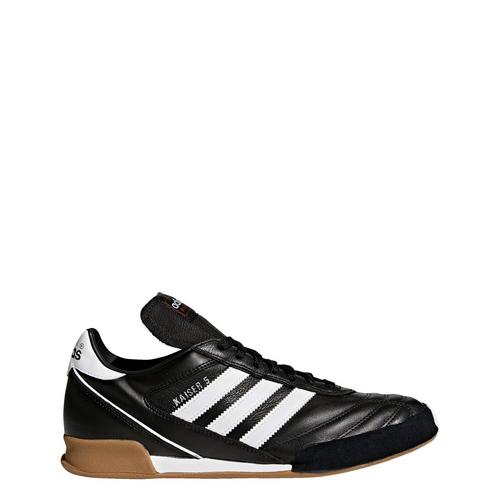 Rückansicht von adidas Kaiser 5 IN Fußballschuhe schwarz-weiß