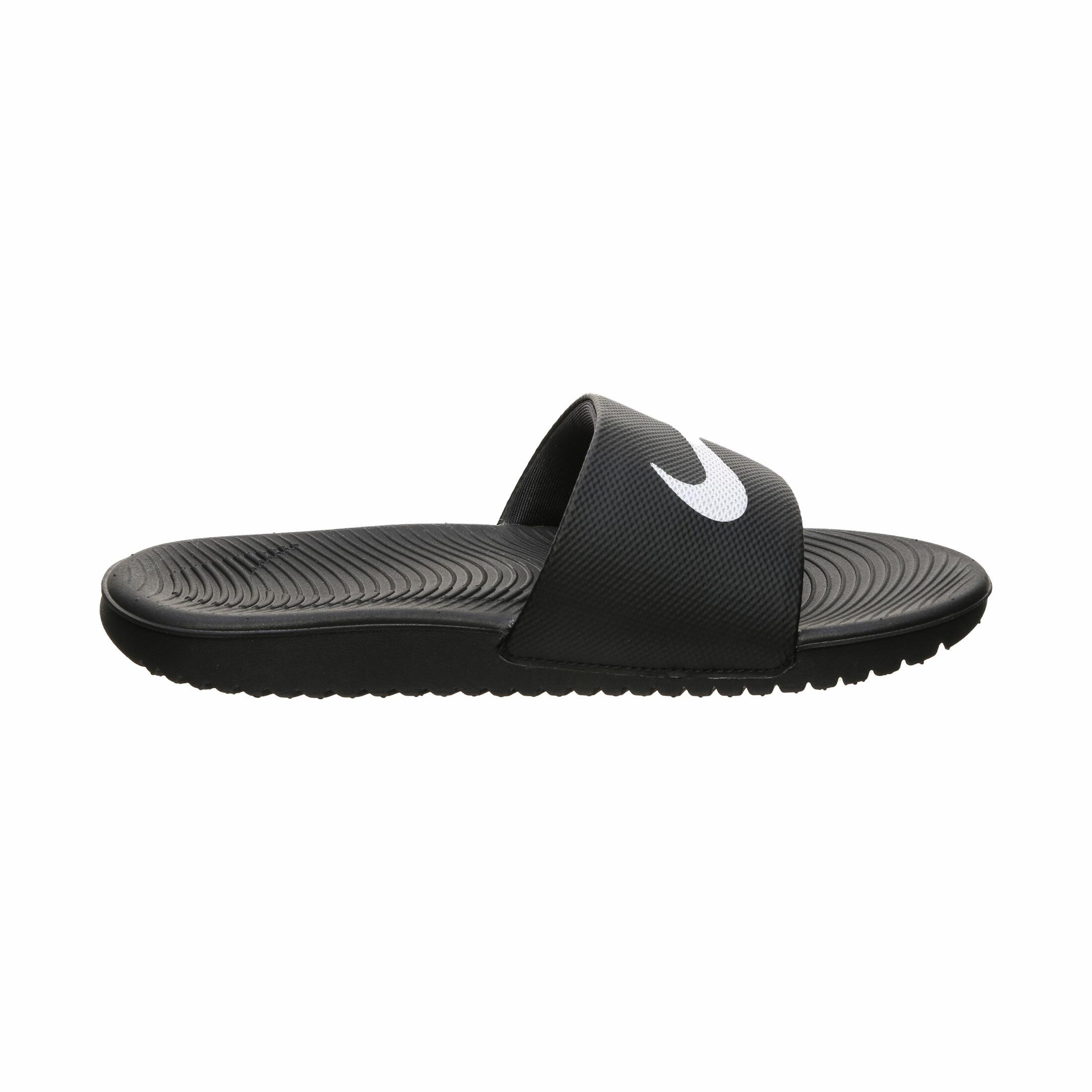 Nike Kawa Badelatschen Kinder black white im Online Shop von SportScheck kaufen