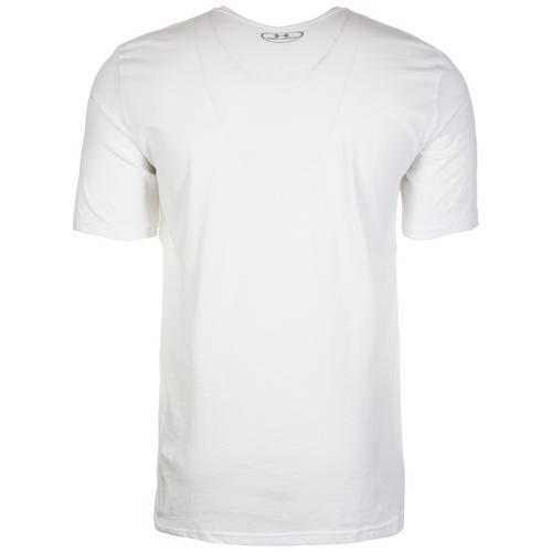 Rückansicht von Under Armour TEAM ISSUE Funktionsshirt Herren white