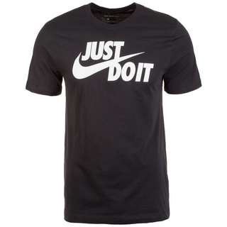 Nike NSW JUST DO IT SWOOSH T-Shirt Herren black-white