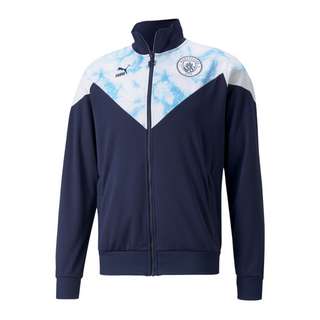 PUMA Manchester City Iconic Trainingsjacke Trainingsjacke blauweiss
