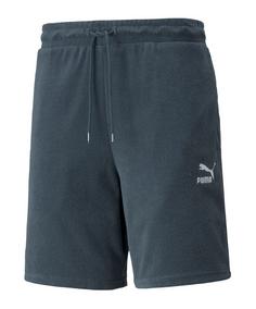 PUMA Classics Toweling 8Inch Short Mehrfarbig Sweathose Herren blau