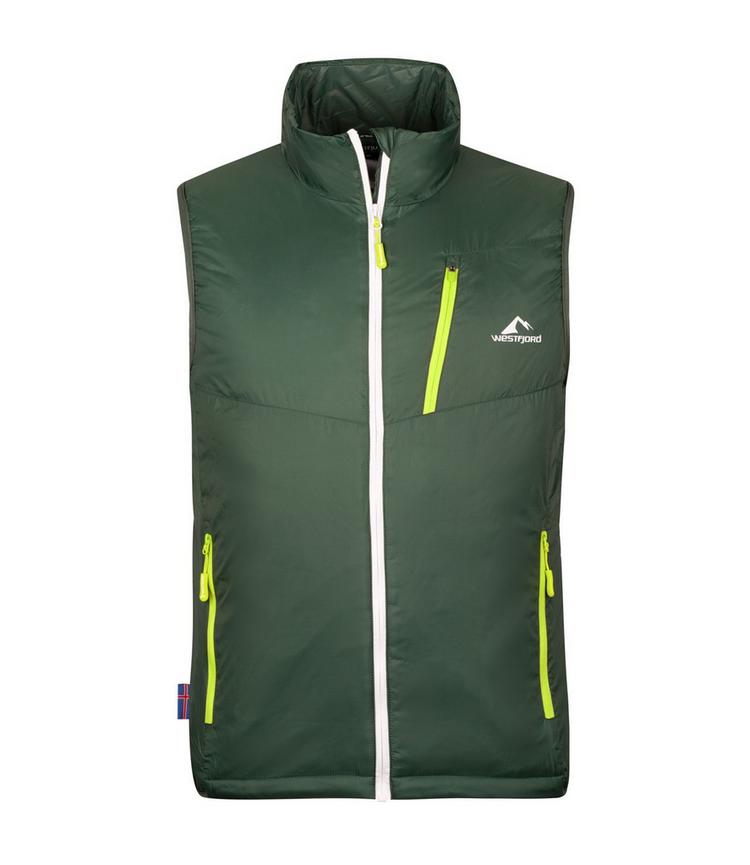 Westfjord Westfjord Reykir XT Outdoorweste Herren - Sturmgr&uuml;n/Lime - 0 | SportScheck
