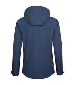 Rückansicht von Westfjord Eldfjall XT Funktionsjacke Damen Marineblau/Magenta