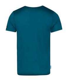 Rückansicht von Westfjord Askja T-Shirt Herren Petrolblau