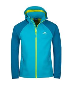 Westfjord Skogar XT Softshelljacke Herren Karibik Blau/Lime