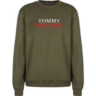 Tommy Hilfiger Ultra Soft Logo Sweatshirt Herren oliv