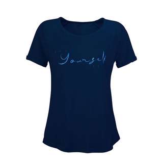 LPO PRINTSHIRT Elia T-Shirt T-Shirt Damen blau