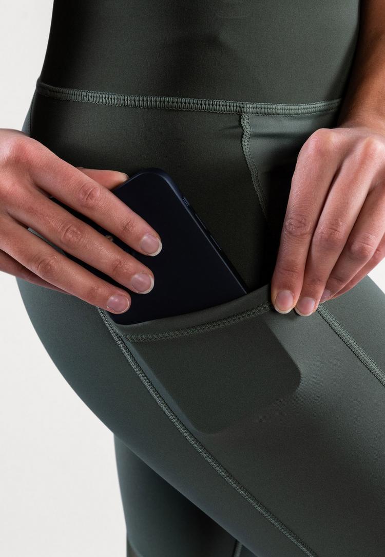 CLN Athletics CLN Athletics Freedom Tights Damen - Moss green - 5 | SportScheck