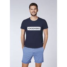 Rückansicht von Chiemsee T-Shirt T-Shirt Herren Dk Blue/Wht Dif