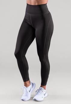 Rückansicht von CLN Athletics Vitality Tights Damen Black olive