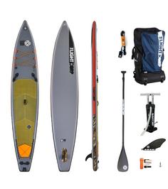 Light Platin Tourer Set 14' x 30" SUP Board grau