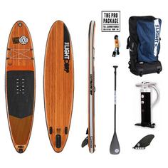 Light MFT  Freeride Set 10'8" SUP Board braun