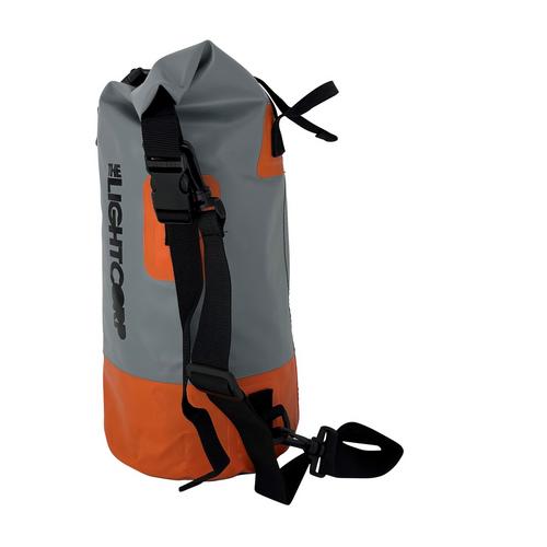 Rückansicht von Light Waterproof Bag 10L Badetasche grau