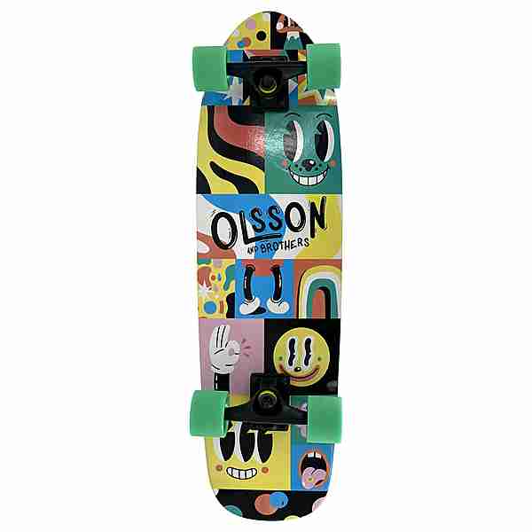 Miller Focus 30" x 9,98" Skateboard-Komplettset bunt