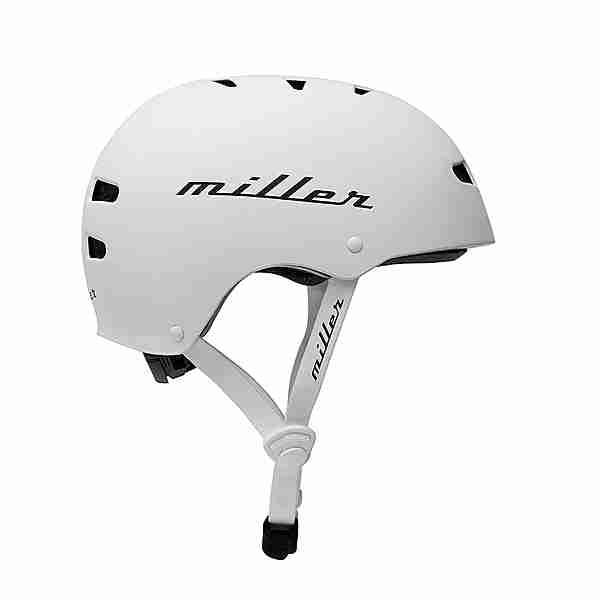 Miller Pro Helmet II CE White Skate Helm weiss