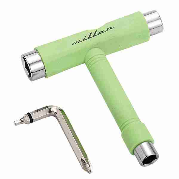 Miller Miller T-Tool Green Pastel Skateboard-Komplettset grün