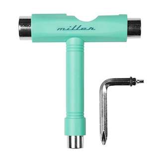 Miller Miller T-Tool Blue Pastel Skateboard-Komplettset blau