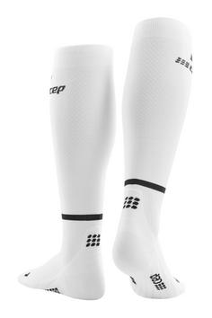 Rückansicht von CEP THE RUN COMPRESSION SOCKS KNEE-HIGH Laufsocken Herren blue/off white