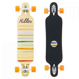 Miller Summer 38" x 8,7" Longboard-Komplettset bunt