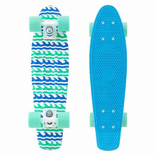 Miller Seaworld 22" x 6" Skateboard-Komplettset blau