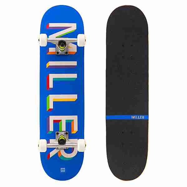 Miller Complete Regular 8" Skateboard-Komplettset schwarz